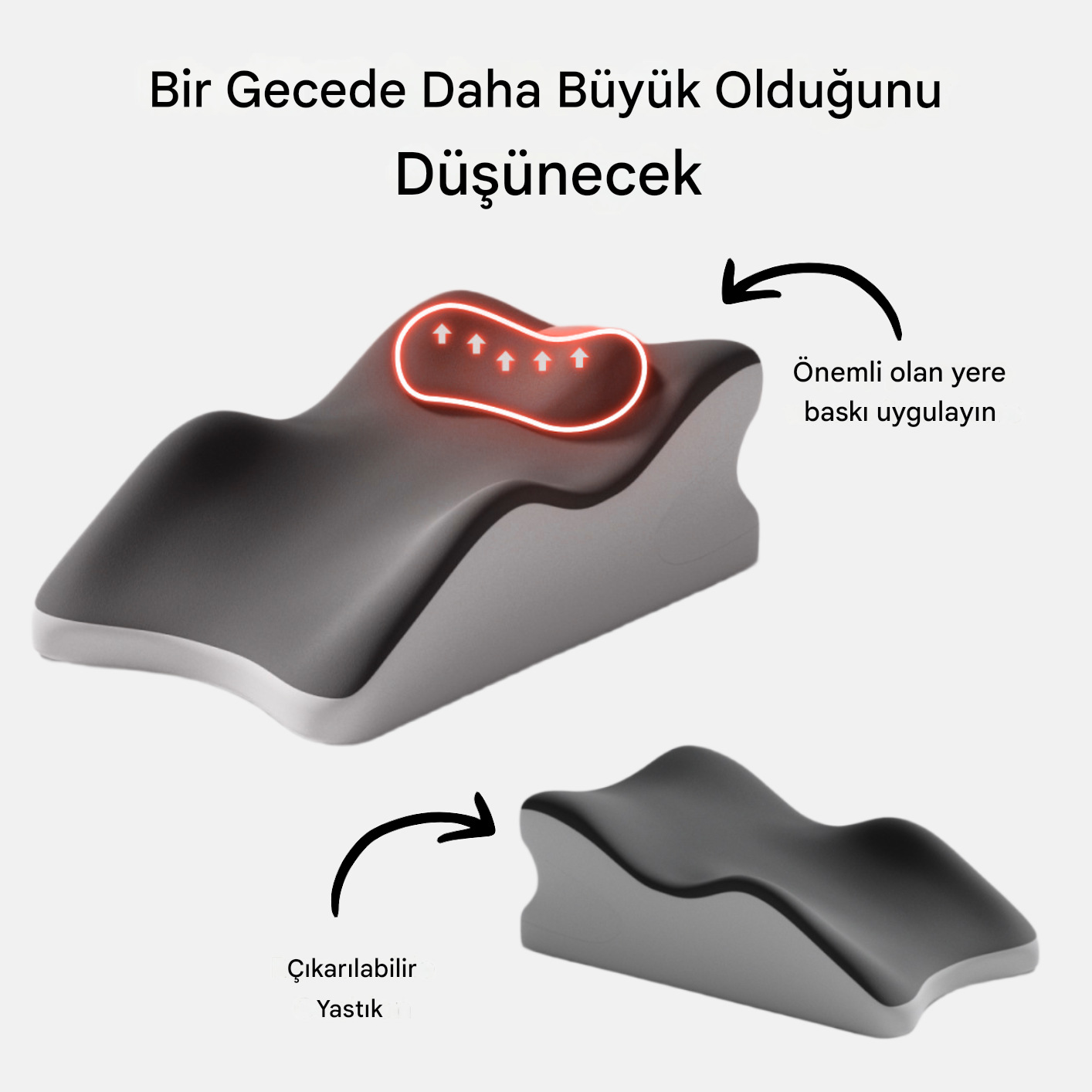 Lorvia™ Çiftler İçin Konfor Yastığı – İlişkinizi Bir Üst Seviyeye Taşıyın