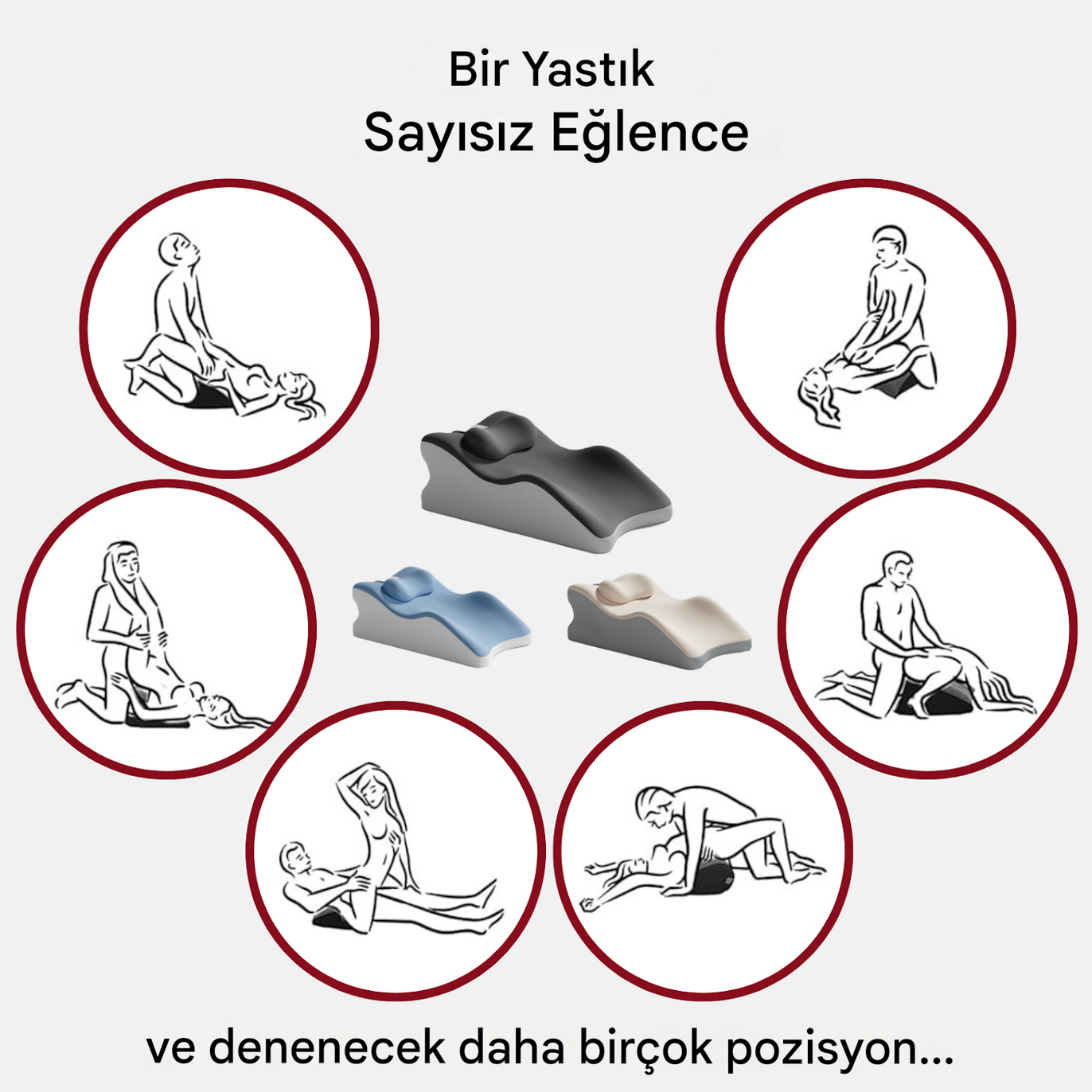 Lorvia™ Çiftler İçin Konfor Yastığı – İlişkinizi Bir Üst Seviyeye Taşıyın