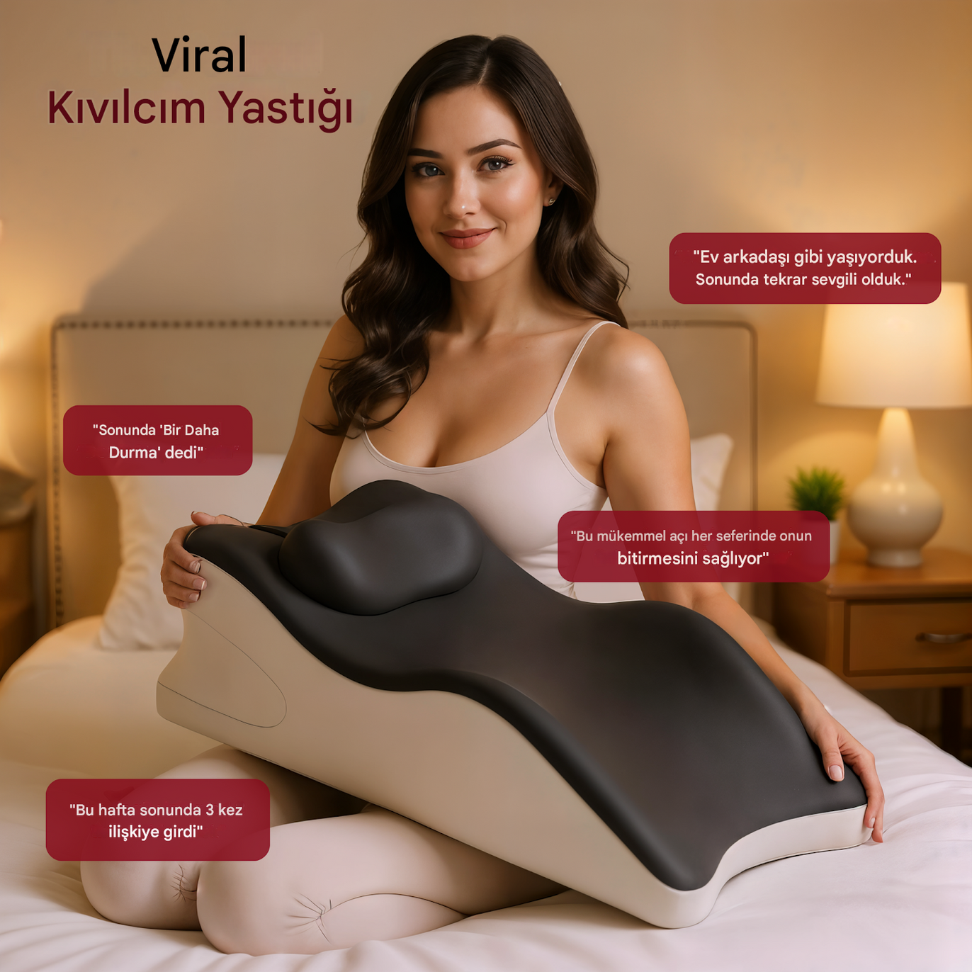 Lorvia™ Çiftler İçin Konfor Yastığı – İlişkinizi Bir Üst Seviyeye Taşıyın